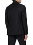 Back View - Click To Enlarge - LARDINI - Shawl Lapel Single Breasted Blazer