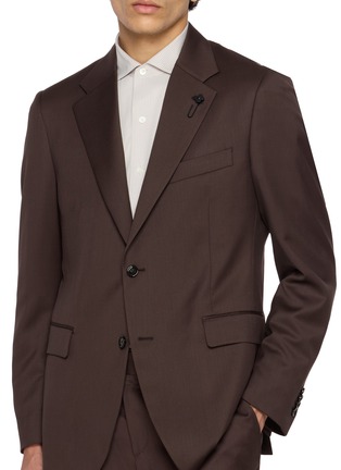  - LARDINI - Floral Pin Single Breasted Blazer
