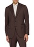 LARDINI Floral Pin Single Breasted Blazer