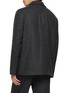 Back View - Click To Enlarge - LARDINI - Houndstooth Check Button Up Jacket