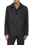 LARDINI Houndstooth Check Button Up Jacket