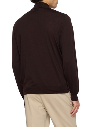 Back View - Click To Enlarge - LARDINI - Turtleneck Knit Top