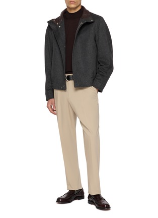 Figure View - Click To Enlarge - LARDINI - Turtleneck Knit Top