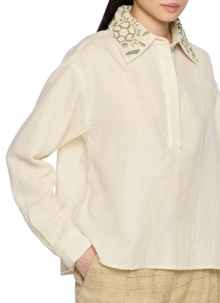  - KARTIK RESEARCH - Embroidered Collar Shirt