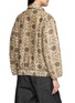 Back View - Click To Enlarge - KARTIK RESEARCH - Moni Block Print Flight Jacket