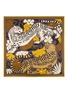 INOUI EDITIONS Panteo Silk Modal Square Scarf