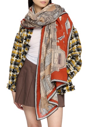Figure View - Click To Enlarge - INOUI EDITIONS - Vivienne Wool Scarf