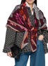 Figure View - Click To Enlarge - INOUI EDITIONS - Gustav Wool Square Scarf