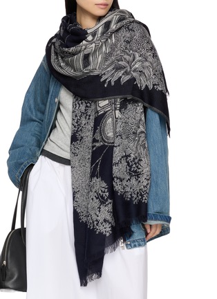 Figure View - Click To Enlarge - INOUI EDITIONS - Mirage Wool Scarf