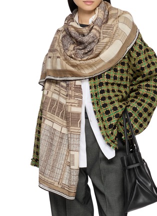 Figure View - Click To Enlarge - INOUI EDITIONS - Vivienne Wool Scarf