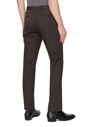 Back View - Click To Enlarge - PT TORINO - Slim Four-Season Stretch Trousers