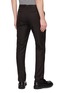 Back View - Click To Enlarge - PT TORINO - Slim Wool Tailored Trousers
