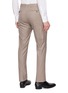 Back View - Click To Enlarge - PT TORINO - Slim Wool Tailored Trousers