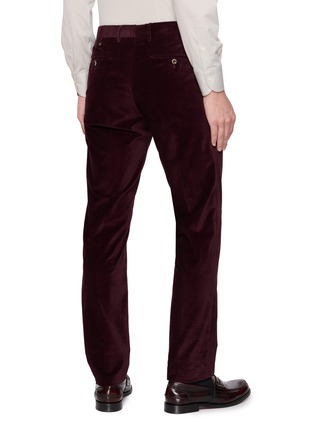Back View - Click To Enlarge - PT TORINO - Slim Stretch Corduroy Trousers