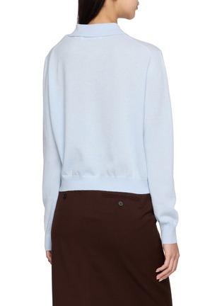 Back View - Click To Enlarge - ARCH4 - Wrexham Knit Cashmere Cardigan