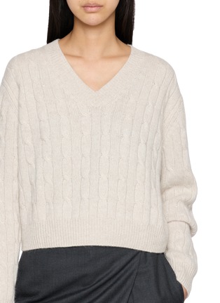  - ARCH4 - Starlar Sequin Cable Knit Sweater
