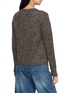 Back View - Click To Enlarge - ARCH4 - Tulip Marl Textured Knit Cashmere Cardigan 
