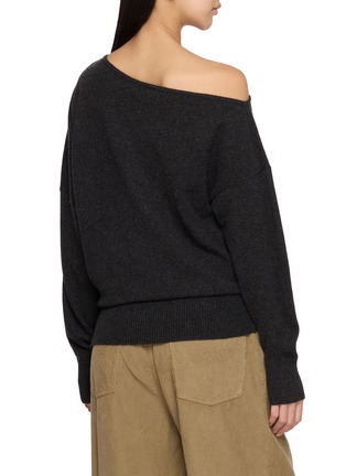 Back View - Click To Enlarge - ARCH4 - Wiki Modern Classic Knit Sweater