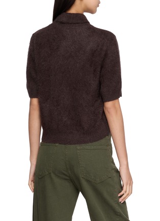 Back View - Click To Enlarge - ARCH4 - Toulon Knit Brushed Cashmere Sweater