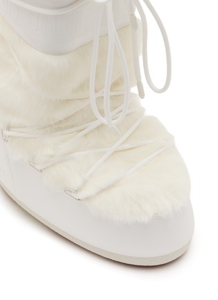 Detail View - Click To Enlarge - MOON BOOT - Icon Glance Faux Fur Tall Snow Boots