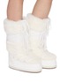 Figure View - Click To Enlarge - MOON BOOT - Icon Glance Faux Fur Tall Snow Boots