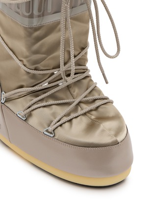Detail View - Click To Enlarge - MOON BOOT - Icon Glance Satin Tall Snow Boots