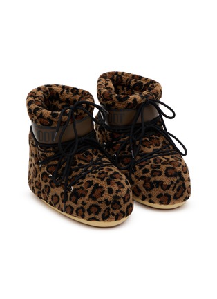 Detail View - Click To Enlarge - MOON BOOT - Icon Glance Fleece Low Snow Boots