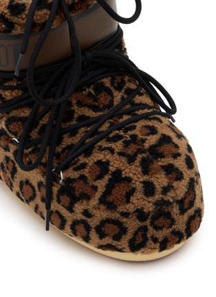 Detail View - Click To Enlarge - MOON BOOT - Icon Glance Fleece Low Snow Boots