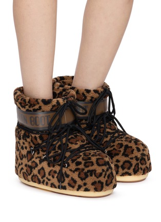 Figure View - Click To Enlarge - MOON BOOT - Icon Glance Fleece Low Snow Boots