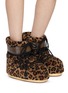 Figure View - Click To Enlarge - MOON BOOT - Icon Glance Fleece Low Snow Boots