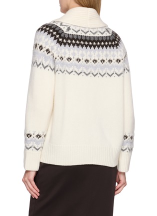 Back View - Click To Enlarge - ARCH4 - Frostvale Apres Ski Cardigan