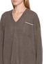  - ARCH4 - Cheshire Rib V-Neck Knit Cashmere Sweater
