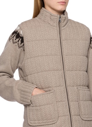  - ARCH4 - Hammersmith Quilted Cashmere Knit Vest