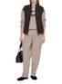 Figure View - Click To Enlarge - ARCH4 - Hammersmith Quilted Cashmere Knit Vest