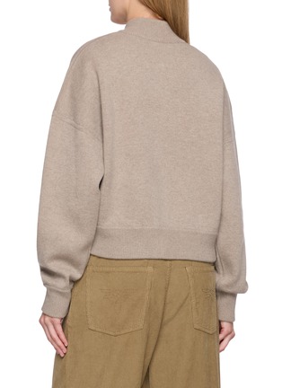 Back View - Click To Enlarge - ARCH4 - New Jace Milano Zip Up Knit Cardigan