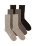 ARCH4 Lucia Ribbed Cashmere Sock Set
