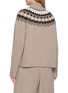 Back View - Click To Enlarge - ARCH4 - Saint Gervais Apres Ski Quarter-Zip Sweater
