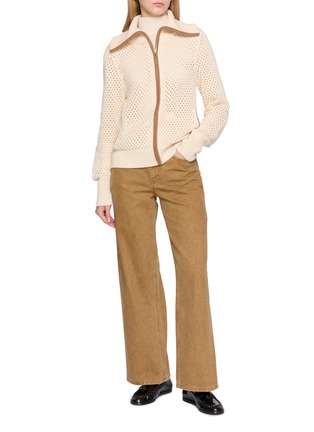 Figure View - Click To Enlarge - VARLEY - Paula Zip Up Knit Jacket