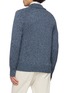 Back View - Click To Enlarge - PIACENZA 1733 - Zip Up Cashmere Overshirt Cardigan