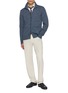 Figure View - Click To Enlarge - PIACENZA 1733 - Zip Up Cashmere Overshirt Cardigan