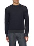 PIACENZA 1733 Crewneck Textured Knit Sweater