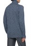 Back View - Click To Enlarge - PIACENZA 1733 - Button Up Wool Knit Cardigan