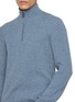  - PIACENZA 1733 - Quarter Zip Cashmere Knit Sweater