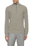 PIACENZA 1733 Quarter Zip Cashmere Knit Sweater