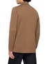 Back View - Click To Enlarge - PIACENZA 1733 - Wool Overshirt Cardigan