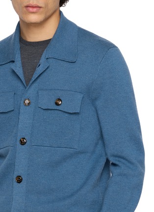  - PIACENZA 1733 - Wool Overshirt Cardigan