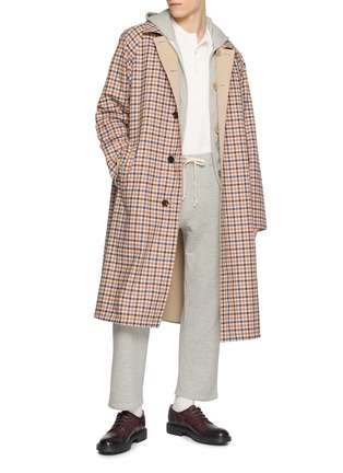 Figure View - Click To Enlarge - J∞QUALITY - Balmacaan Reversible Coat