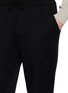  - J∞QUALITY - Semi Wide Leg Cashmere Silk Knit Pants