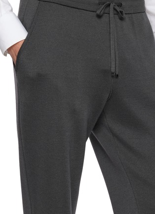  - J∞QUALITY - Semi Wide Leg Cashmere Silk Knit Pants