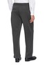 Back View - Click To Enlarge - J∞QUALITY - Semi Wide Leg Cashmere Silk Knit Pants